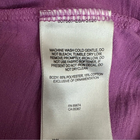 Mountain Hardwear Women's Athletic Sleeveless Tank Top Purple Size Small - Picture 4 of 5